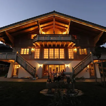Tatil Evi Mountain Top Chalet With Fantastic Views Chateau-d'Oex